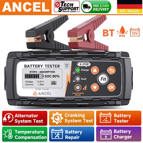 Ancel 12v kfz batterietester - ancel,