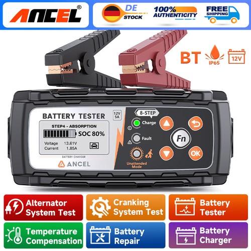 Ancel 12v kfz batterietester - kfz,