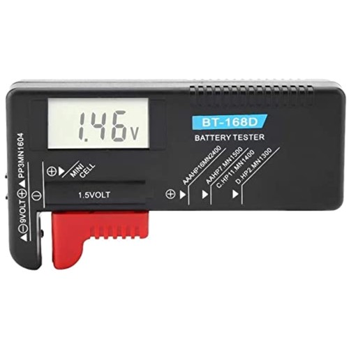 Batterietester digital aaa - batterietester, aa